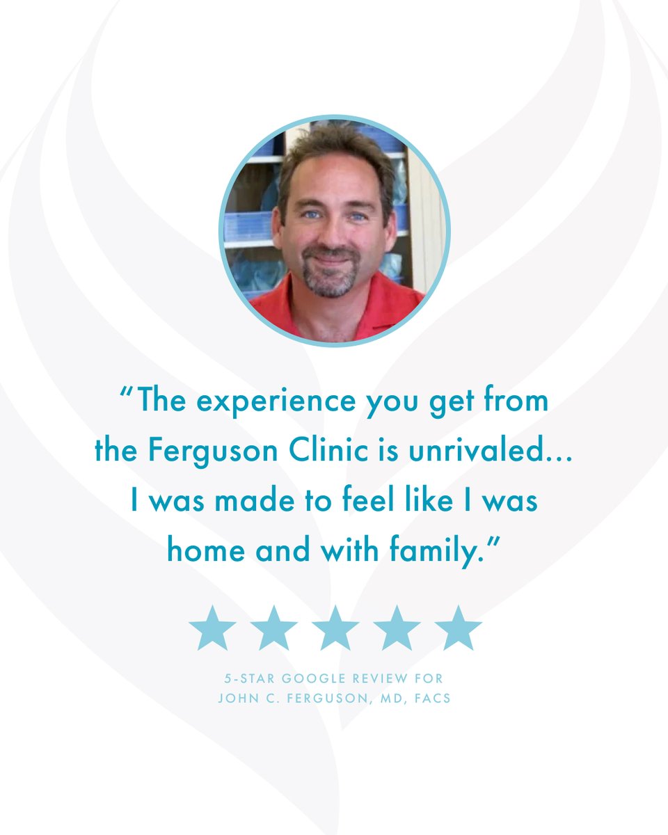 ABCSorg's tweet image. &quot;Unrivaled” #CosmeticSurgery care, from consultation to recovery🌟  

This patient shared their experience with diplomate Dr. John Ferguson of The Ferguson Clinic 6 mo. after breast augmentation surgery &amp;amp; Smart liposuction. Compassionate care made all the difference.
