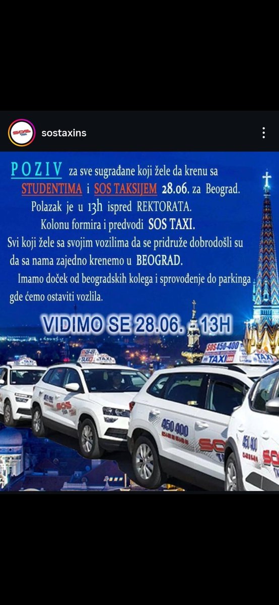 Bravo SOS Taxi❤️💪✊️