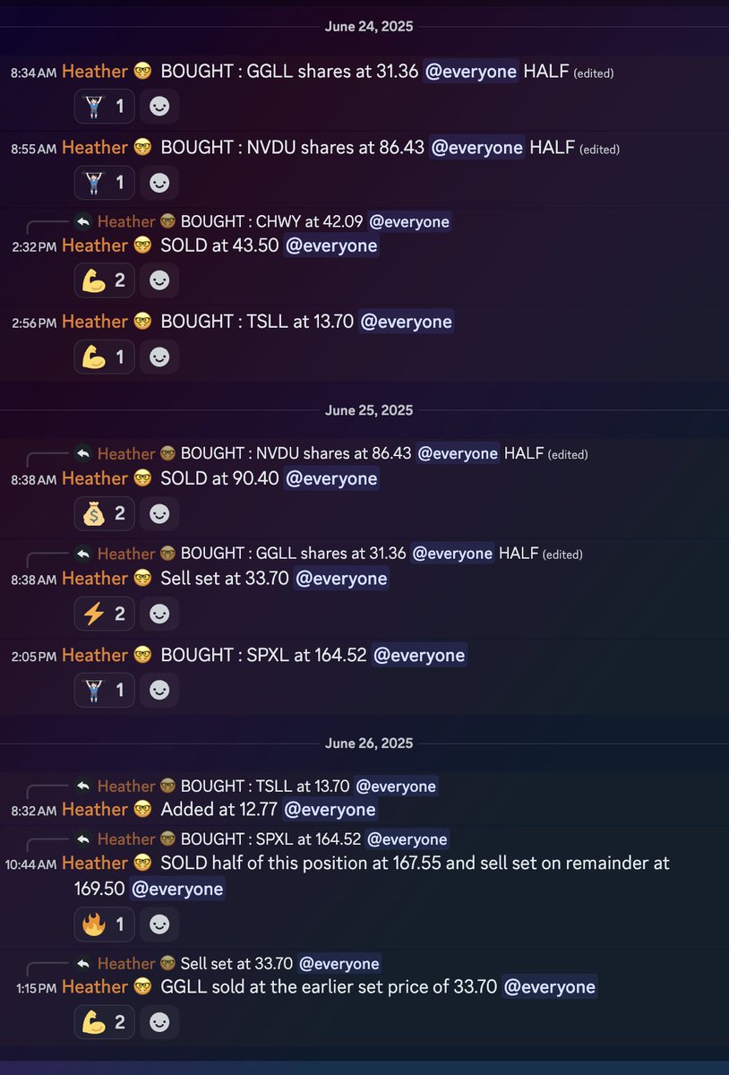 GivingTrading's tweet image. My trades the past few sessions. If you want to see more, DM me!