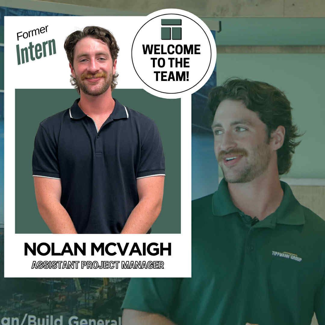 Welcome Nolan McVaigh to Tippmann Construction!

Nolan joins us as an Assistant Project Manager. He spent one summer in our internship program, and we're grateful to have him back full-time! He's on-site now in Ohio 💪 

Welcome!

#construction #projectmanagement #coldchain