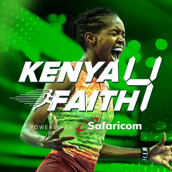 Tonight, Faith Kipyegon is chasing greatness . Will she break the 4-minute in a mile? 
Back her all the way! Dial *544*4# to unlock the 4G 4 Faith bundle at 4
 bob. 
<a href="/nlxsn/">𝙹𝚊𝚔𝚎 ♔</a>  and <a href="/Ibenjei/">1benjie</a>  catch the race LIVE on Nike’s YouTube from 7PM–10PM today only!
#Kenya4Faith 
<a href="/SafaricomPLC/">Safaricom PLC</a>