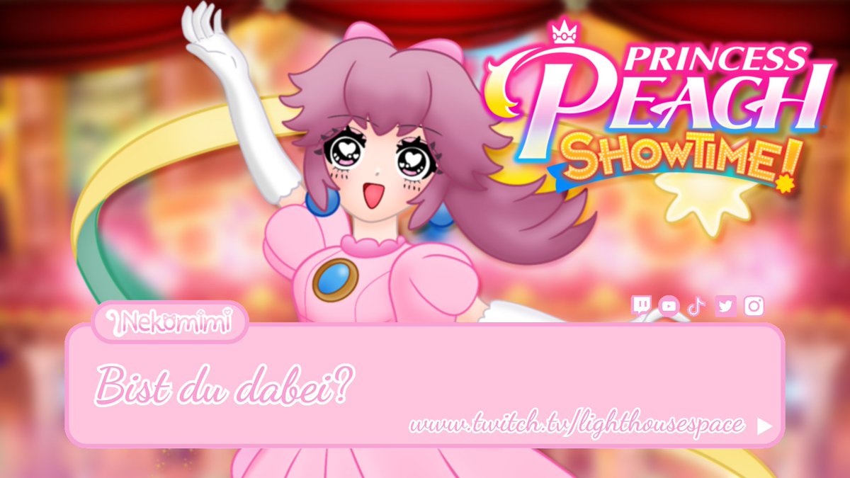 ✨ Streamankündigung ✨
✨ Fr, 27.06.25, 10:00 Uhr ✨

Ich habe morgen den Vormittag Zeit und würde die gerne mit euch und Princess Peach Showtime verbringen ❤️