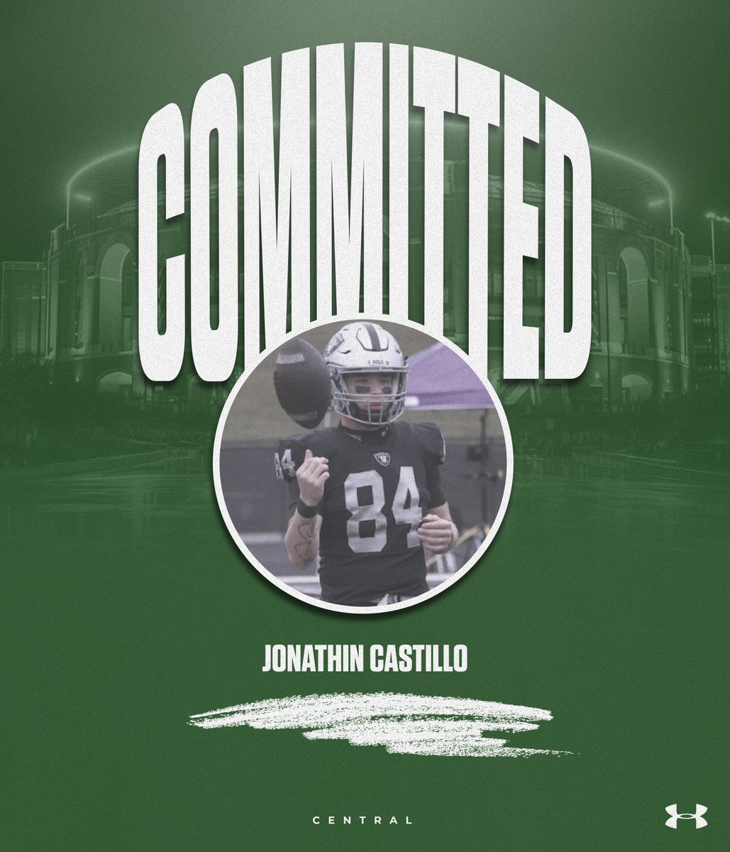 Jonathin Castillo (@jonathincas) on Twitter photo Proud to announce that I will be continuing my academic and athletic journey at <a href="/cmueaglesFB/">Central Methodist Football</a>
100% Committed ✅❕❕
Let’s fly 🦅 🦅. <a href="/CoachJGarc1a/">Coach G</a> <a href="/cmueaglesFB/">Central Methodist Football</a> <a href="/VanSpence10/">Van Spence</a> Proud to announce that I will be continuing my academic and athletic journey at <a href="/cmueaglesFB/">Central Methodist Football</a>
100% Committed ✅❕❕
Let’s fly 🦅 🦅. <a href="/CoachJGarc1a/">Coach G</a> <a href="/cmueaglesFB/">Central Methodist Football</a> <a href="/VanSpence10/">Van Spence</a>