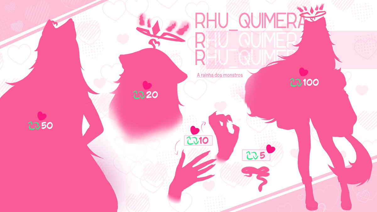 -✨🩷DESIGN REVEAL 🩷 ✨-
 finalmente chegou a hora de revelar a quimera rainha da torre dos monstros.
.
Ajudem a revelar minha forma 🩷🦁👑
#VtuberReveal #designreveal #Vtuber #IndieVtuber