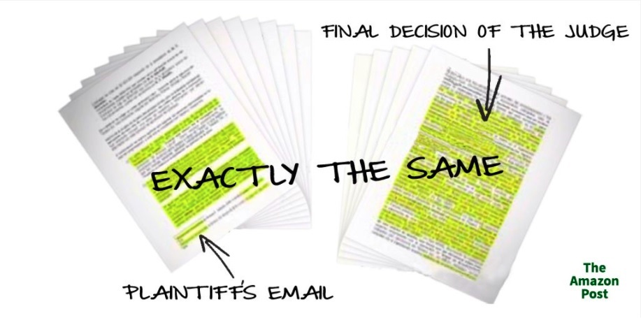 The Amazon Post (@amazonpost) on Twitter photo Plaintiffs’ attorneys ghostwrote the final judgement in the Chevron Ecuador lawsuit. During testimony, the judge was unable to answer basic questions about the content of the judgement he claimed he wrote. Plaintiffs’ attorneys ghostwrote the final judgement in the Chevron Ecuador lawsuit. During testimony, the judge was unable to answer basic questions about the content of the judgement he claimed he wrote.