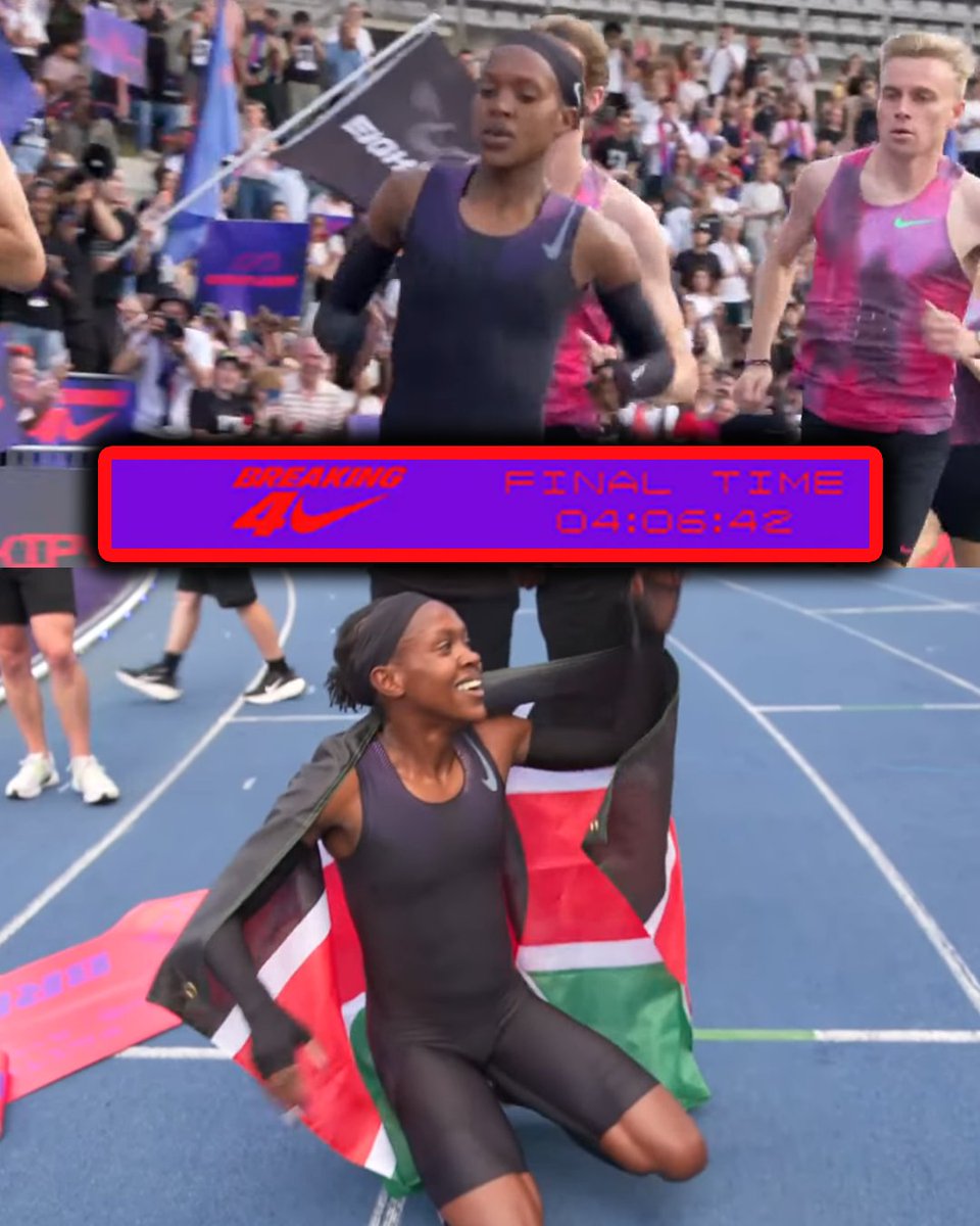 Nice try Faith Kipyegon.. You will conquer next time