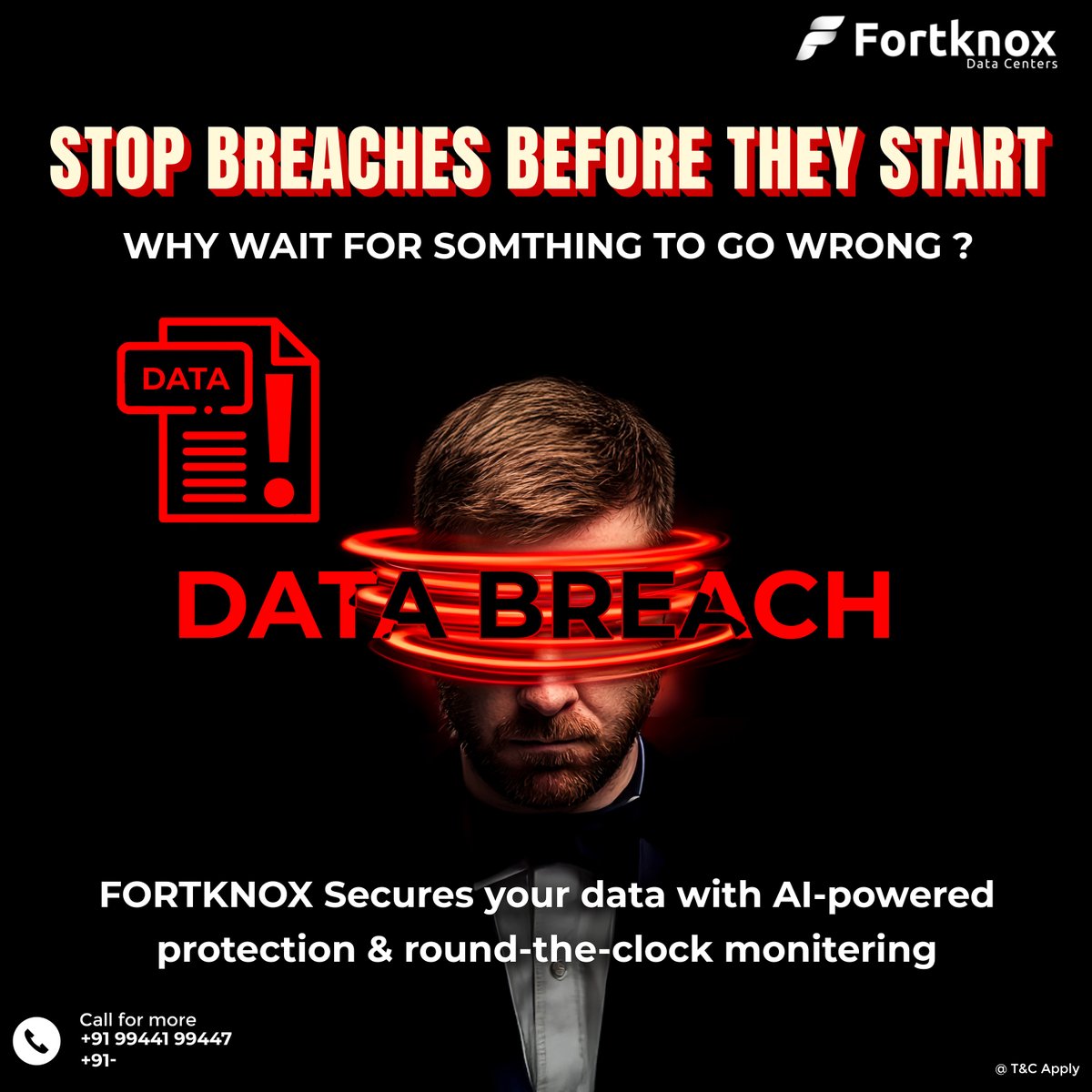skylinkfiber's tweet image. 🚨 Prevent Data Breaches Before They Happen!
Why wait for a disaster when you can secure your data with AI-powered protection and 24/7 monitoring?
Fortknox keeps your digital assets locked tight. 🔒

#StaySecure #DataProtectionDoneRight

📞 Call now: +91 99441 99447…