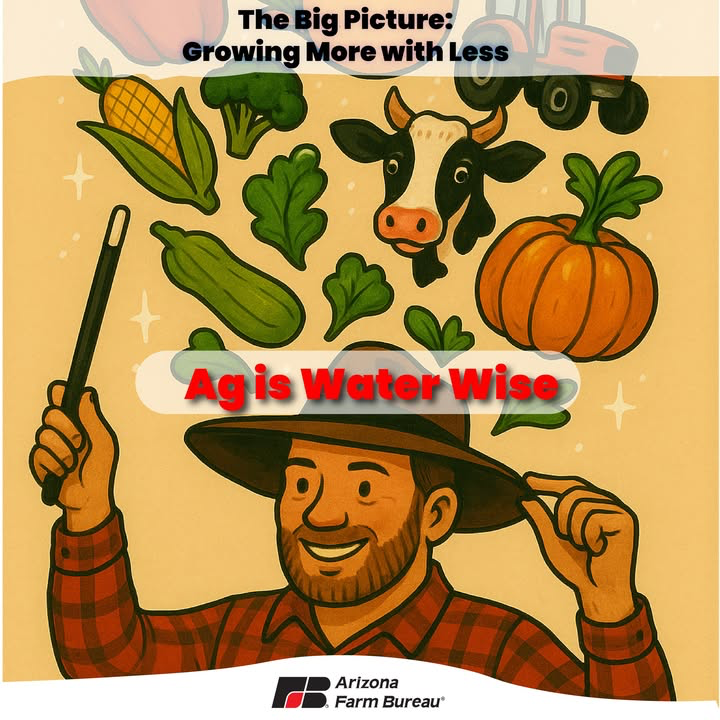 Arizona Farm Bureau (@azfb) on Twitter photo Arizona’s farmers are like magicians pulling rabbits out of hats—except it is food from dry land. With a $31 billion industry and a global population boom, they’re innovating like champs to keep soil and water happy for the next gen. Take that, arid climate! Arizona’s farmers are like magicians pulling rabbits out of hats—except it is food from dry land. With a $31 billion industry and a global population boom, they’re innovating like champs to keep soil and water happy for the next gen. Take that, arid climate!