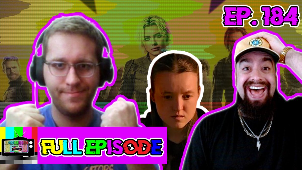StreamerSZN's tweet image. NEW!

Ep. 184 w/ @KBizzl311 &amp;amp; @TheWiz_PHI 

(RECORDED MAY 4, 2025)

-#TheLastOfUs Season 2 Episodes 2, 3, &amp;amp; 4 Recap
-#Thunderbolts Full Review

LISTEN &amp;amp; SUBSCRIBE: linktr.ee/StreamerSZN

WATCH &amp;amp; SUBSCRIBE: youtu.be/L0x_34cPKGs