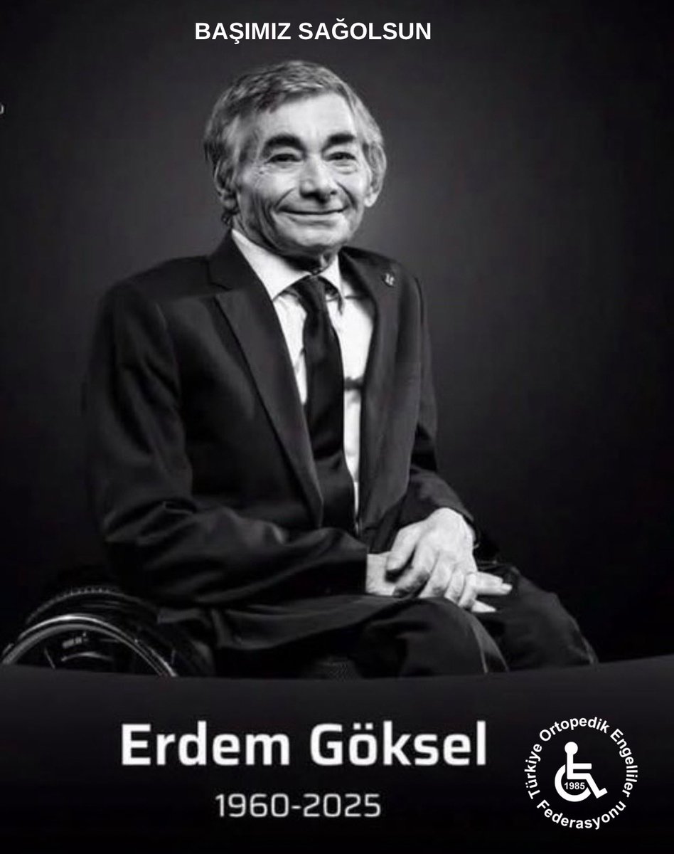 TÜRKİYE ORTOPEDİK ENGELLİLER FEDERASYONU TAZİYE MESAJI

Federasyonumuzun önceki dönem yönetim kurulu üyelerinden, değerli dava arkadaşımız Erdem Göksel’in vefatını derin bir üzüntüyle öğrenmiş bulunmaktayız.

Engelli hakları mücadelesine büyük katkılar sunmuş, fedakârlığı ve