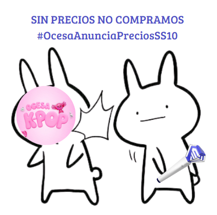 Clauelf2's tweet photo. Pedimos información oficial, precios justos y claros
SIN PRECIOS NO COMPRAMOS
#OcesaAnunciaPreciosSS10
@ocesa_kpop @ocesa_total https://t.co/plaxGM4szF