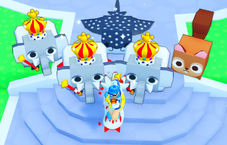 Giveaway!
👑5 winners👑

To Enter:
✅Like❤️ &amp; Repost♻️
✅Comment your user💬
✅Follow <a href="/SlateGamer/">Slate</a> &amp; <a href="/Dark0277/">Dark</a> ❤️‍🔥

🏁Ends June 28th / Update Day🏁
Goodluck everyone!🍀💚
#PetSimulator99