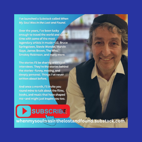 When My Soul Was in the Lost &amp; Found: For 10 years, Paolo Hewitt wrote for Melody Maker &amp; NME, covering icons like U2, Springsteen &amp; Stevie Wonder. Music, books &amp; films that shaped his  life: …soulwasinthelostandfound.substack.com/?fbclid=IwY2xj…