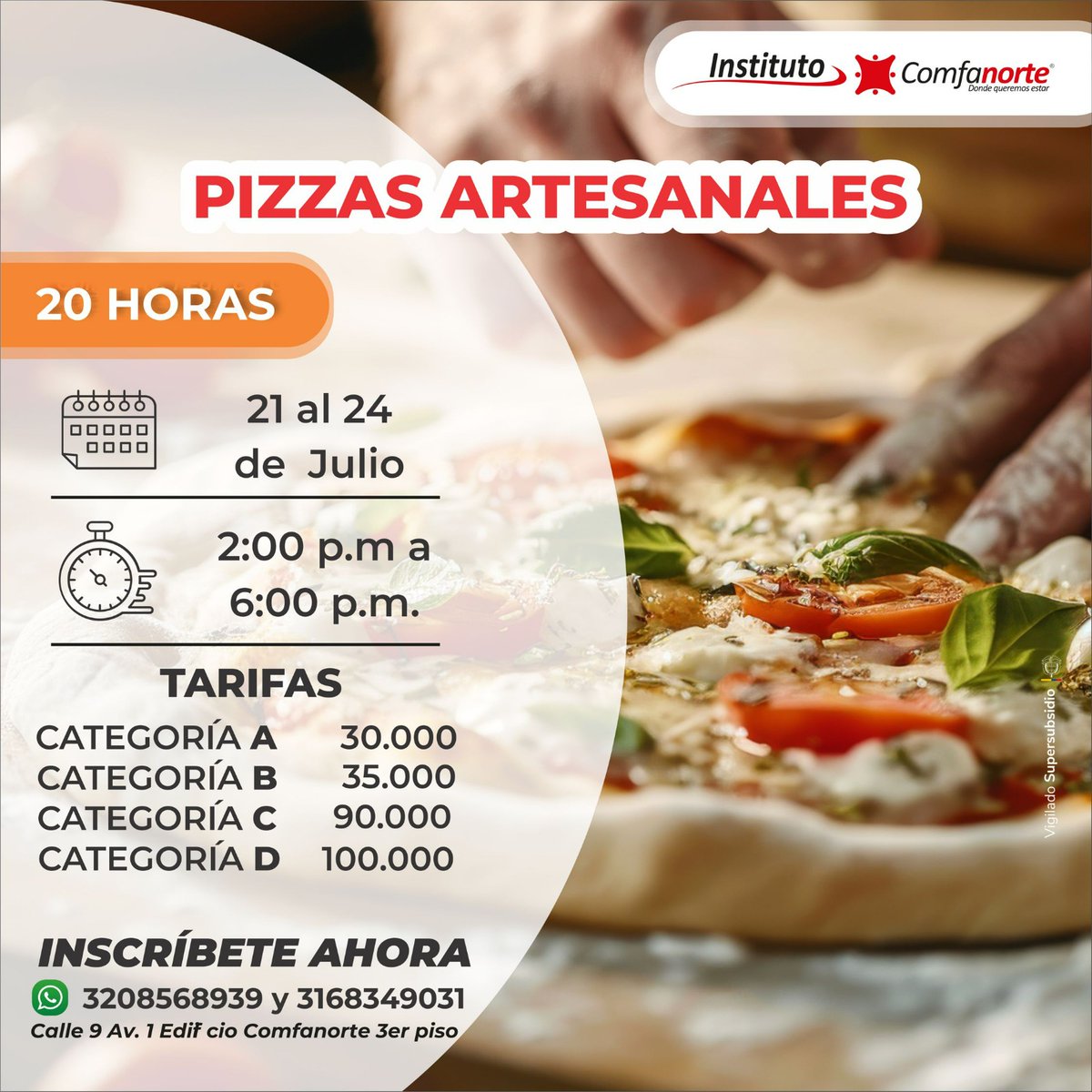 #Instituto 💢| ¿Buscas mejorar tus habilidades en poco tiempo? ¡Te tenemos la solución perfecta! 

Inscríbete ya en nuestros cursos de 20 y 40 horas en el Instituto Comfanorte. 

📱Para mayor información comunícate a las líneas de WhatsApp al 3208568939 o al 3168349031.