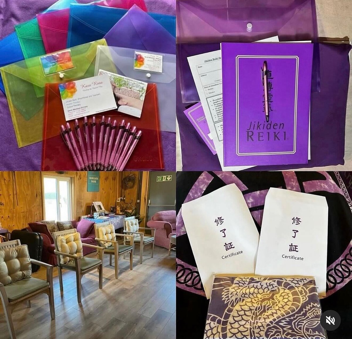 💜My Jikiden Reiki Shoden three day course is only a week away now. Lots of learning and practicing Reiki. 🙏🏻💜 #blessings #energy #teaching #full #class #learning #shoden #okuden #care #gratitude #reiki #jikiden #course #jikidenreiki #courses #learn #suffolk #burystedmunds