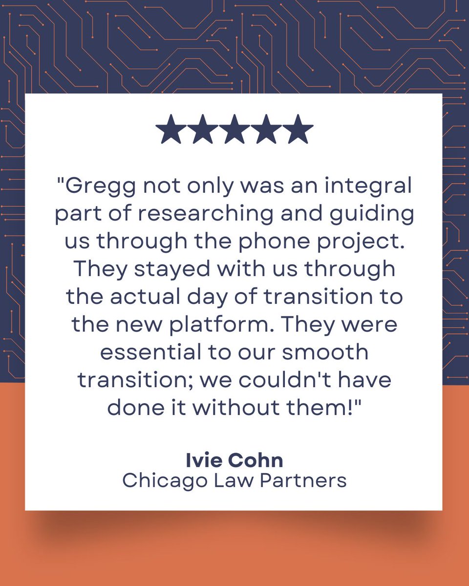 GreggTech's tweet image. &quot;Gregg not only was an integral part of researching and guiding us through the phone project. They stayed with us through the actual day of transition to the new platform. They were essential to our smooth transition; we couldn&apos;t have done it without them!&quot;

Thank you to Ivie…