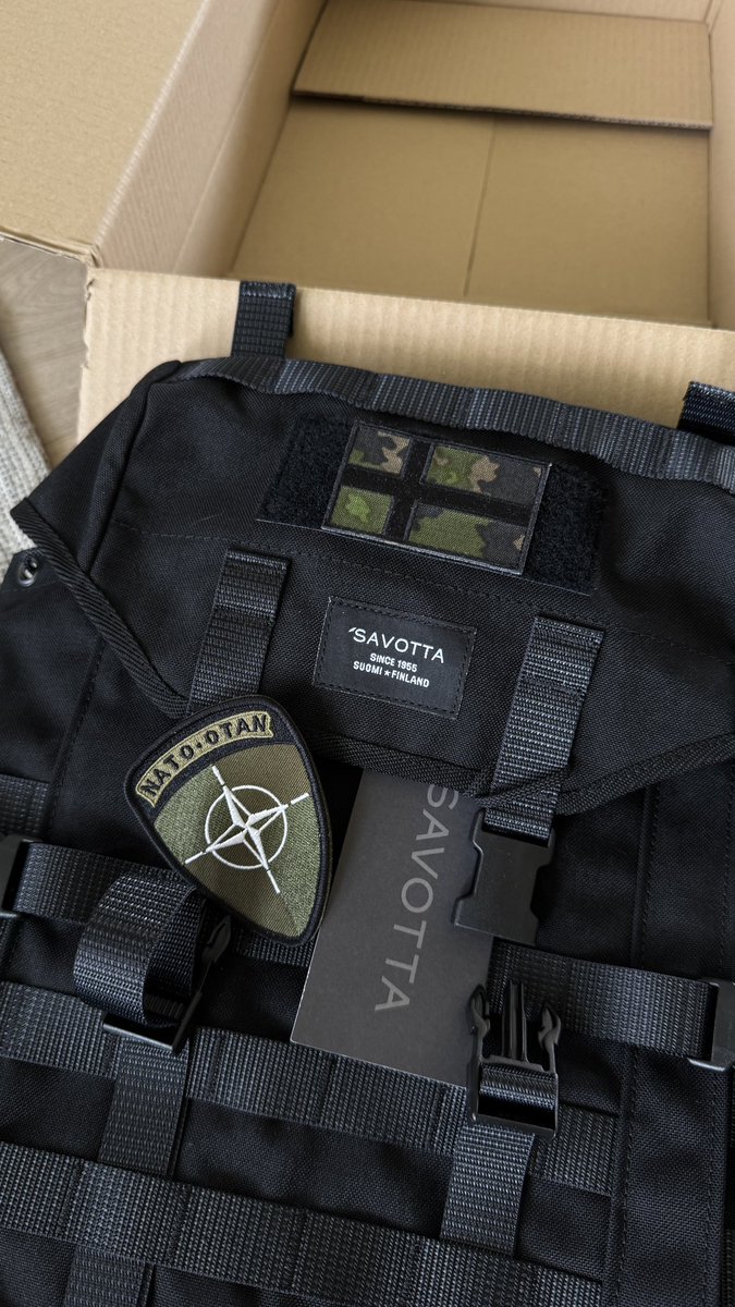 JaniTykkylainen's tweet image. @Varusteleka toimittaa 🫡
#varusteleka #savotta #NATO