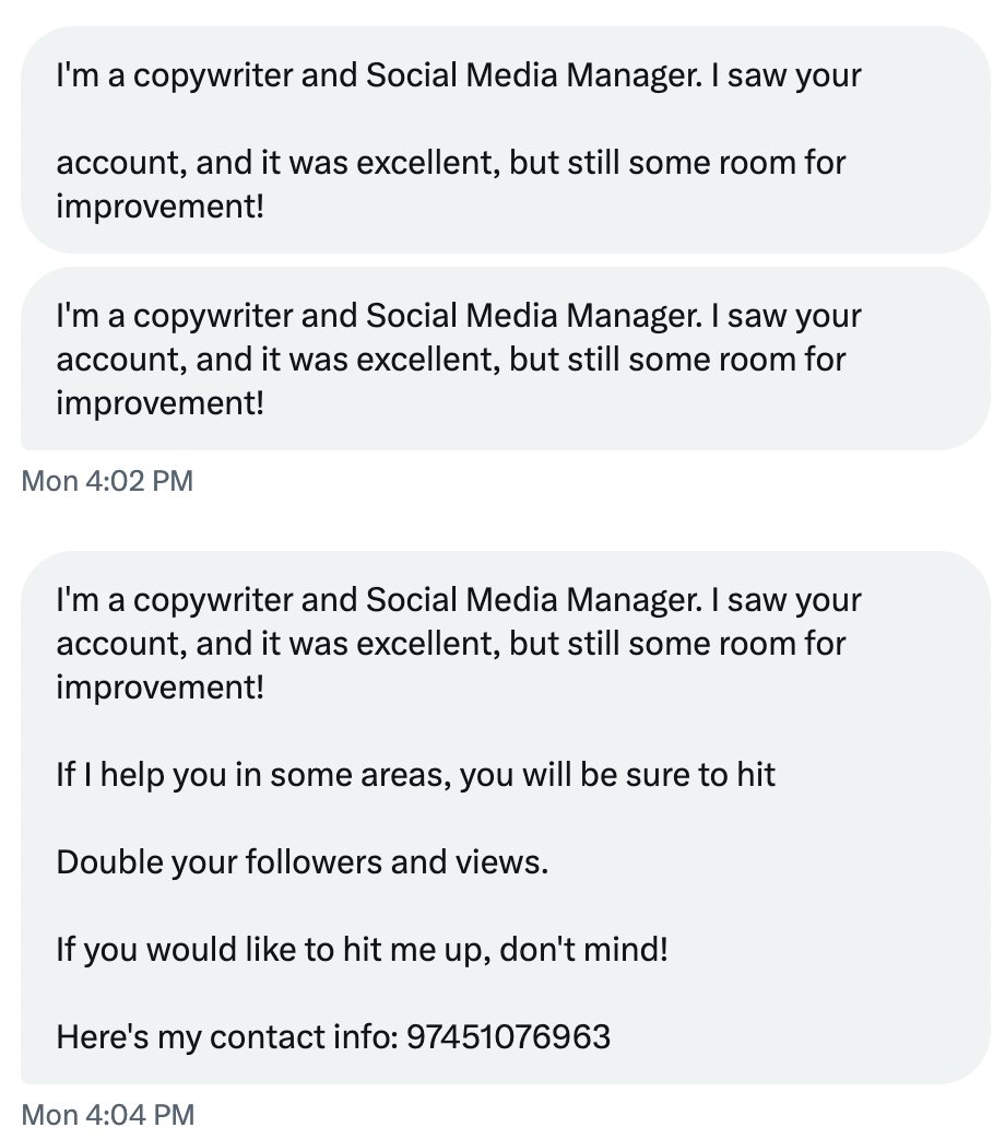 This sales pitch has some room for improvement 😂