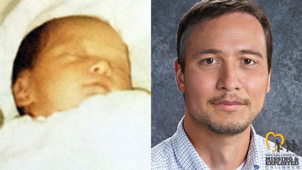 45 years after 17-day-old Kevin Verville Jr. was kidnapped in Oceanside, California, on July 1, 1980, the <a href="/NCMEC/">National Center for Missing & Exploited Children</a> is hopeful that a new age progression image will help identify the man who may have no idea he was taken. #Dateline

Read more: nbcnews.com/dateline-true-…