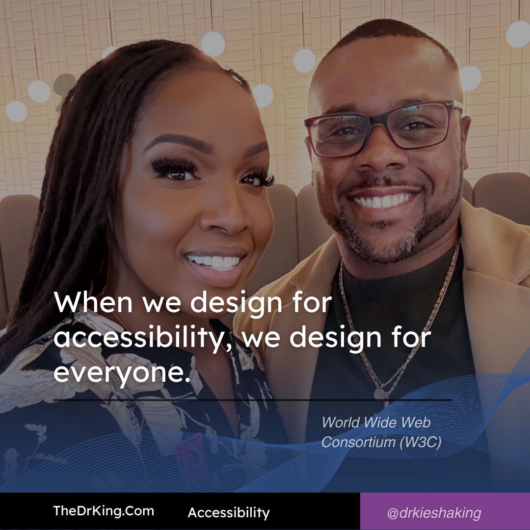Accessibility isn’t an afterthought. It’s a design mindset.

I’ve seen what happens when we build with everyone in mind—more access, more inclusion, more impact.
When we lead with empathy, we don’t just reach more people—we serve them better.

What’s one change your team has made
