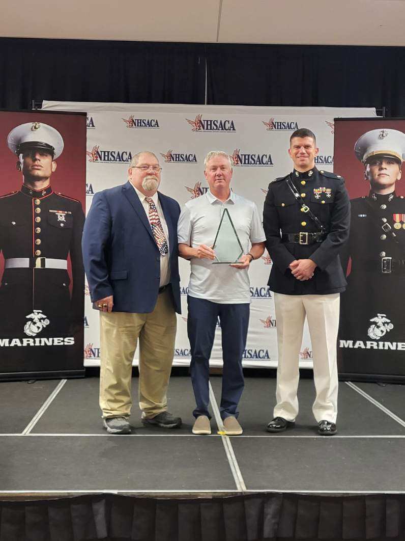 Bret Hoyer is the NHSACA National Baseball Coach of the Year. An incredible award for Bret and his staff. He really is a one of a kind coach with an incredible legacy of playing ball the right way. His success is no accident. Show some love Cougar Nation. Love you, brother!