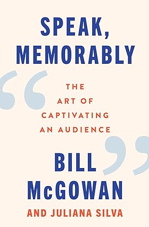 When you speak, do your great ideas “ricochet in people’s heads for hours, days, or even weeks after you’ve said them?” Better read this book from <a href="/BillMcGowan22/">Bill McGowan</a> and Juliana Silva, "Speak, Memorably: The Art of Captivating an Audience." Here's my review:
urgentink.typepad.com/my_weblog/2025…