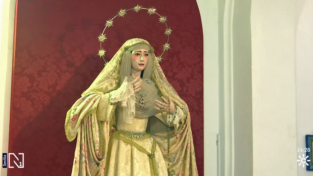 Nueva polémica por la restauración de una virgen en Sevilla: la del Dulce Nombre de Bellavista

La hija del autor original ha denunciado el cambio en la fisonomía de la imagen tras su restauración en 2021

🌐 csur.red/Ssxr50WgK5O