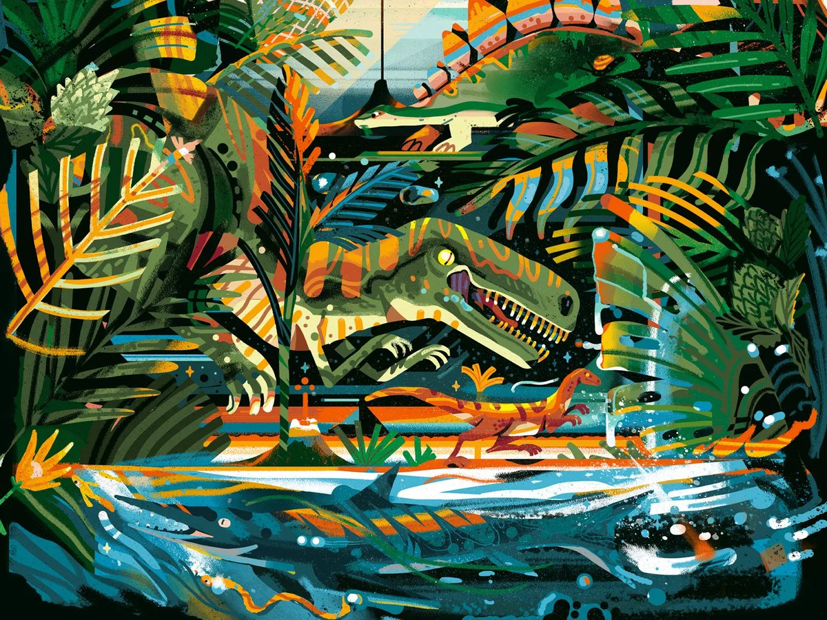 Ridiculously awesome dino drop from <a href="/studioMUTI/">MUTI</a> 🦖