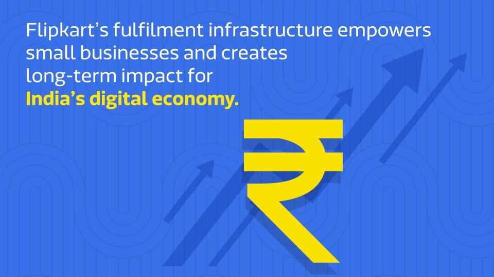 FlipkartStories's tweet image. .@Flipkart's fulfilment centres are helping MSMEs grow by improving reach and reducing operational barriers. With regional storage, faster deliveries, and professional inventory support, the infrastructure is designed to simplify logistics and unlock new opportunities for small…