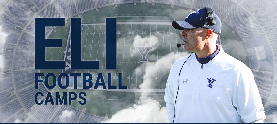 Excited to compete at <a href="/yalefootball/">Yale Football</a> Eli camp this Sunday morning. Thanks to <a href="/CoachRenoYale/">Tony Reno</a> for the invite.