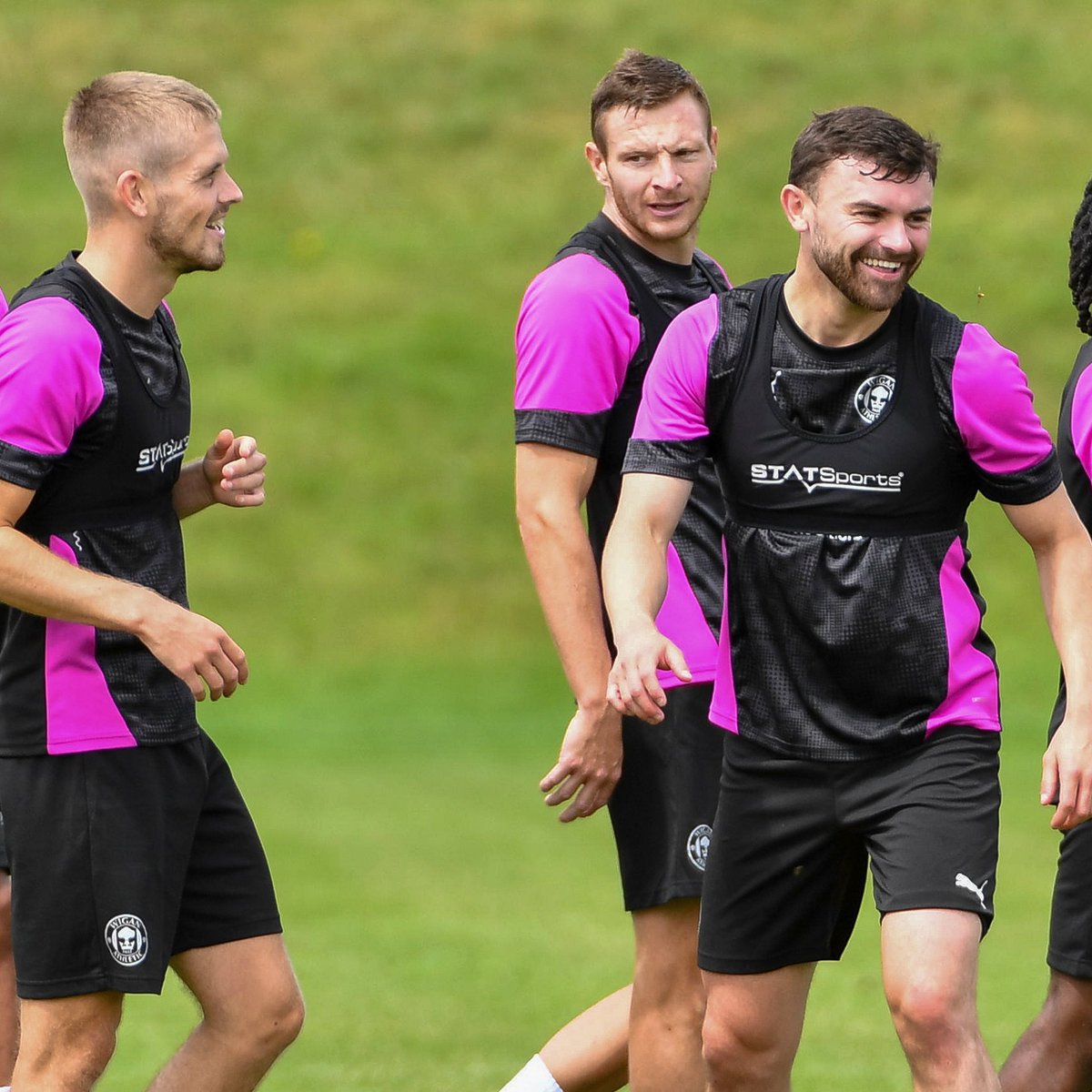 The Tics in good spirits as pre-season continues! 😁

#wafc 🔵⚪️ | <a href="/plattyphoto/">Bernard Platt</a> 📸