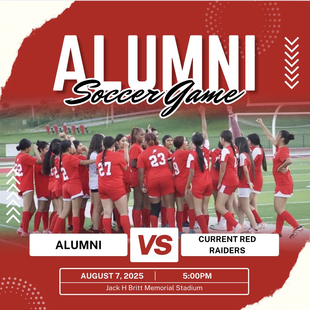 Women’s Alumni Soccer Game will take place August 7 at 5:00pm. Alumni- please arrive early to sign your waiver and get your t-shirt!