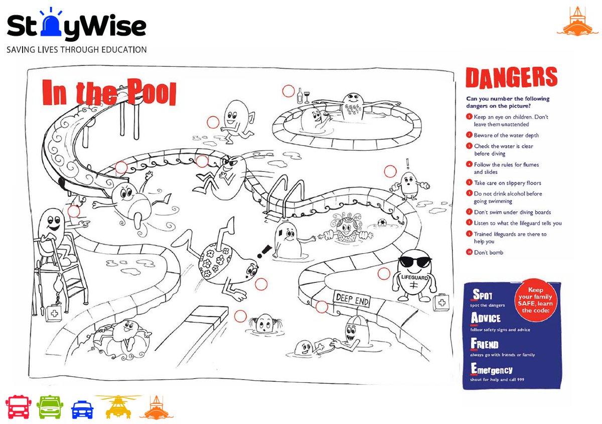 lincolnshirescp's tweet image. 🏊 Pool Safety Patrol!
Can you spot the poolside dangers?
 ✅ Check water depth
 ✅ Follow slide rules
 ✅ Walk, don’t run!
 👂 Lifeguards are there to help - listen up!
#PoolSafety #StayWise