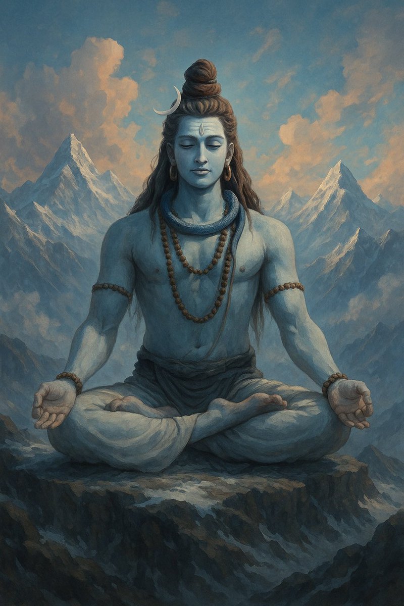 🙏🏼Calm and Powerful 🕉️lord Shiv 🙏🏼