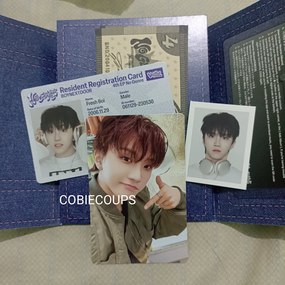 COBIECOUPS's tweet photo. 🏠 WTS BOYNEXTDOOR NO GENRE ALBUM WEVERSE VER. WOONHAK SET ⛄

🆕 Baru banget dibuka, dijual karena dapet double unak 🫶
💵 120k inc packaging bubblewrap polymailer
🏡 Malang

🍊: https://t.co/uHiSQuyzzM https://t.co/tJDNq6ScnH