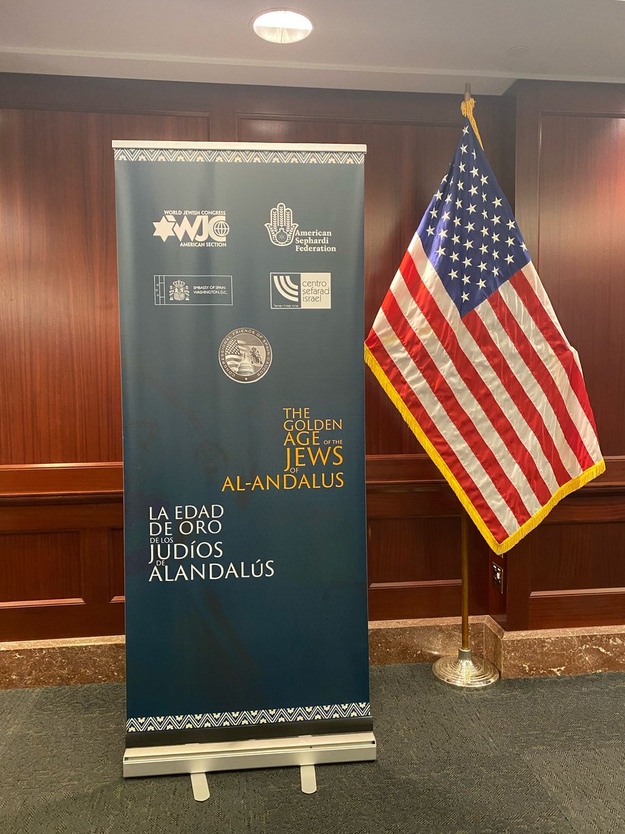 Embassy of Spain USA (@spainintheusa) on Twitter photo At the U.S. Capitol, we marked the 10th anniversary of Spain’s Law 12/2015 with the opening of “The Golden Age of the Jews of Al-Andalus,” honoring Sephardic heritage. With Amb Moreno, <a href="/RepCarlos/">Rep. Carlos A. Gimenez</a> <a href="/RepPabloJose/">Rep. Pablo José Hernández</a> <a href="/RepTeresaLF/">Rep. Teresa Leger Fernández</a> <a href="/PeteSessions/">Pete Sessions</a> <a href="/WorldJewishCong/">World Jewish Congress</a> <a href="/AmericanSephard/">American Sephardi Federation (ASF)</a> At the U.S. Capitol, we marked the 10th anniversary of Spain’s Law 12/2015 with the opening of “The Golden Age of the Jews of Al-Andalus,” honoring Sephardic heritage. With Amb Moreno, <a href="/RepCarlos/">Rep. Carlos A. Gimenez</a> <a href="/RepPabloJose/">Rep. Pablo José Hernández</a> <a href="/RepTeresaLF/">Rep. Teresa Leger Fernández</a> <a href="/PeteSessions/">Pete Sessions</a> <a href="/WorldJewishCong/">World Jewish Congress</a> <a href="/AmericanSephard/">American Sephardi Federation (ASF)</a>