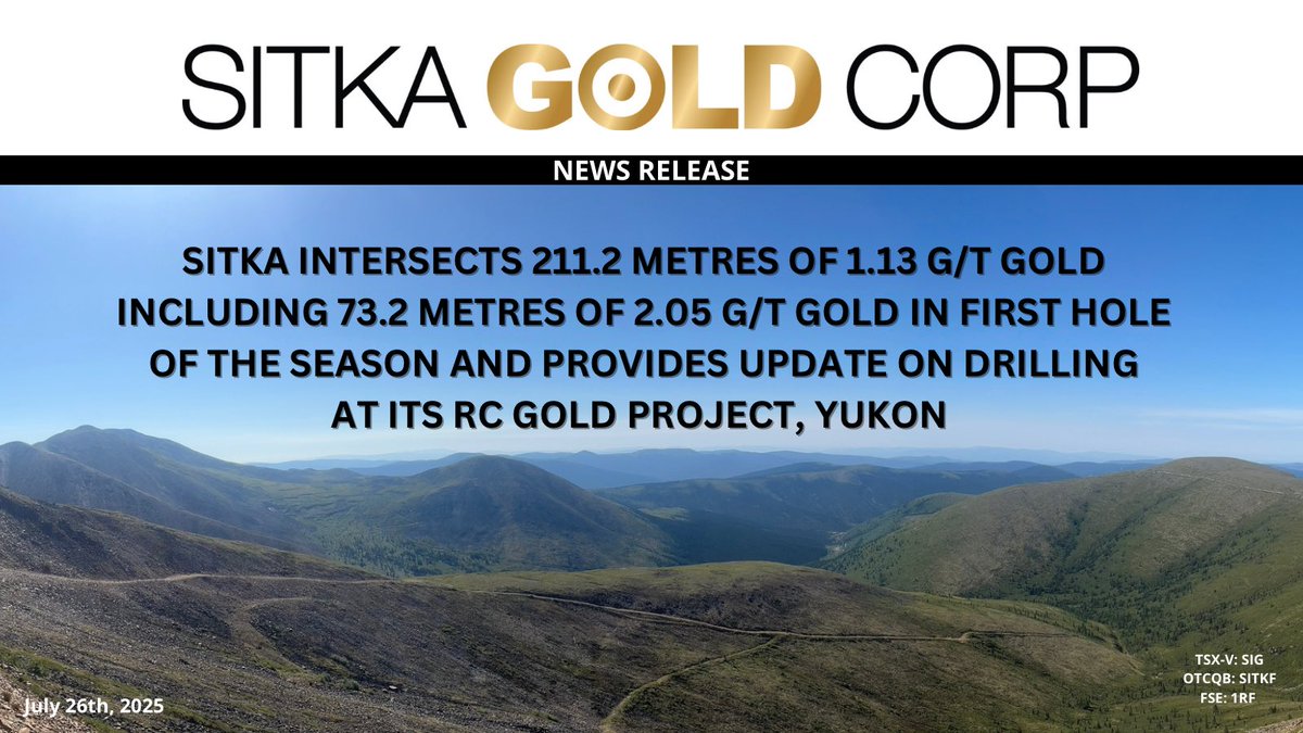 📣NEWS RELEASE:
“…the presence of #VisibleGold in drill core across all our target areas is a strong indication that our drill program is successfully expanding our existing deposits and uncovering new zones with the potential to host additional #gold deposits” - Cor Coe, CEO