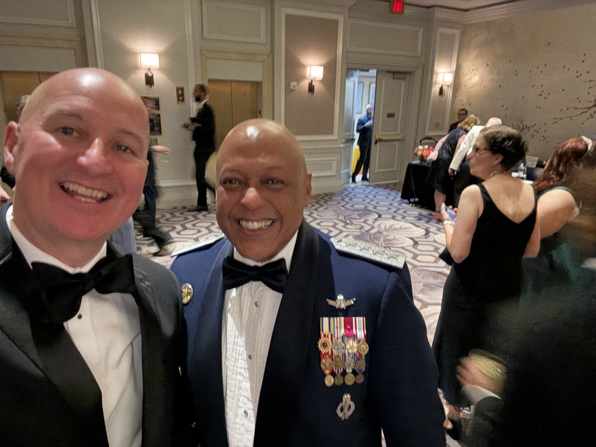 Congratulations to General Anthony Cotton, Commander of U.S. Strategic Command at Offutt AFB—and Bill Conway, Co-Founder of Carlyle on receiving this year’s Business Executives for National Security’s Eisenhower awards!

We are grateful for your commitment to our national