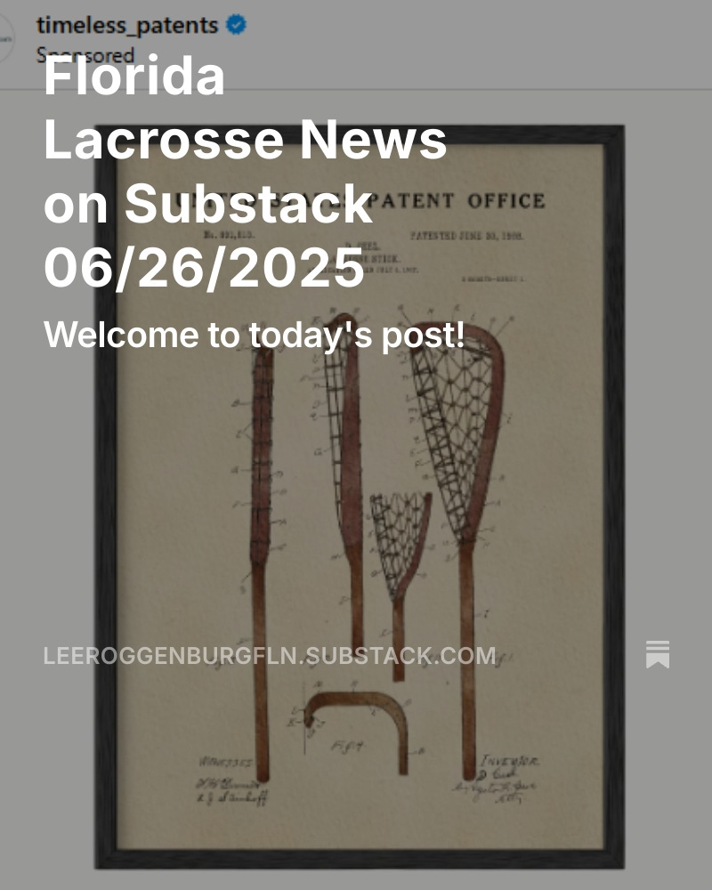 FloridaLacrosseNews (@floridalx) on Twitter photo Florida Lacrosse News on Substack 06/26/2025 open.substack.com/pub/leeroggenb… 
<a href="/TampaLacrosse/">Tampa Lacrosse</a> <a href="/tampalaxreport/">Tampa Lax Report</a> <a href="/laxdefensecoach/">laxdefensecoach</a> <a href="/ILWomen/">ILWomen</a> <a href="/BookerCorrigan/">Booker Corrigan 🌎</a> <a href="/LacrosseDraws/">AT</a> <a href="/USALacrosseMag/">USA Lacrosse Magazine</a> <a href="/UCFLacrosseLive/">UCF Men's Lax LIVE</a> <a href="/theACC/">The ACC</a> <a href="/TBLaxRefs/">Tampa Bay Lacrosse Officials Association</a> <a href="/WorldLacrosse/">World Lacrosse</a> <a href="/lax904/">Ray Carnicelli aka Lax904</a> <a href="/fslca/">Florida State Lacrosse Coaches Association</a> @fhsaa <a href="/LAX_239/">LAX_239</a> <a href="/unclerickybeast/">Ric Beardsley ⭐️⭐️⭐️⭐️⭐️</a> Florida Lacrosse News on Substack 06/26/2025 open.substack.com/pub/leeroggenb… 
<a href="/TampaLacrosse/">Tampa Lacrosse</a> <a href="/tampalaxreport/">Tampa Lax Report</a> <a href="/laxdefensecoach/">laxdefensecoach</a> <a href="/ILWomen/">ILWomen</a> <a href="/BookerCorrigan/">Booker Corrigan 🌎</a> <a href="/LacrosseDraws/">AT</a> <a href="/USALacrosseMag/">USA Lacrosse Magazine</a> <a href="/UCFLacrosseLive/">UCF Men's Lax LIVE</a> <a href="/theACC/">The ACC</a> <a href="/TBLaxRefs/">Tampa Bay Lacrosse Officials Association</a> <a href="/WorldLacrosse/">World Lacrosse</a> <a href="/lax904/">Ray Carnicelli aka Lax904</a> <a href="/fslca/">Florida State Lacrosse Coaches Association</a> @fhsaa <a href="/LAX_239/">LAX_239</a> <a href="/unclerickybeast/">Ric Beardsley ⭐️⭐️⭐️⭐️⭐️</a>