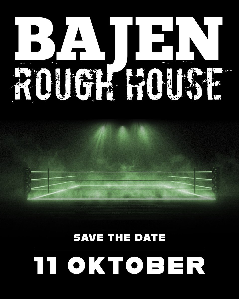 Spara datumet! Vi ses i Eriksdalshallen i oktober 🥊