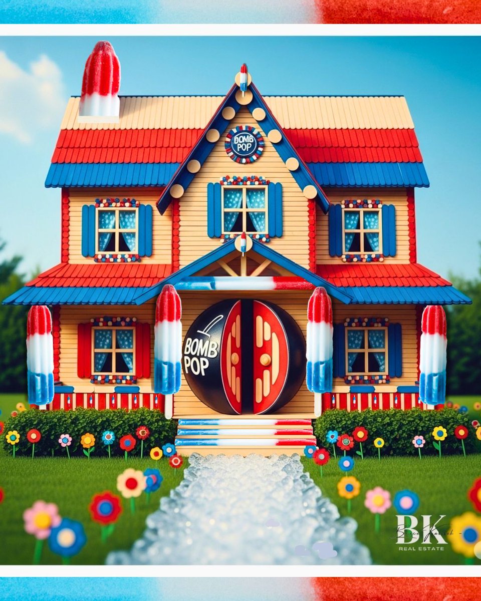 BruceKalisek's tweet image. 🍧 Happy National Bomb Pop Day! 🍧

Like a Bomb Pop, the best homes combine all the right flavors: comfort, community &amp;amp; sweet memories. Ready for a refreshing home search this summer? Let's talk! 🏡

#BombPopDay #SummerHome #RealEstate