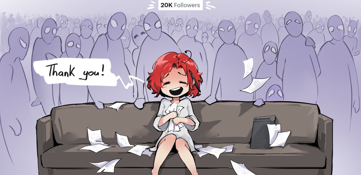 StarkLike34's tweet image. Who would've thought that just drawing could bring so many people together.
Thank you for 20K! You’re amazing 💌
