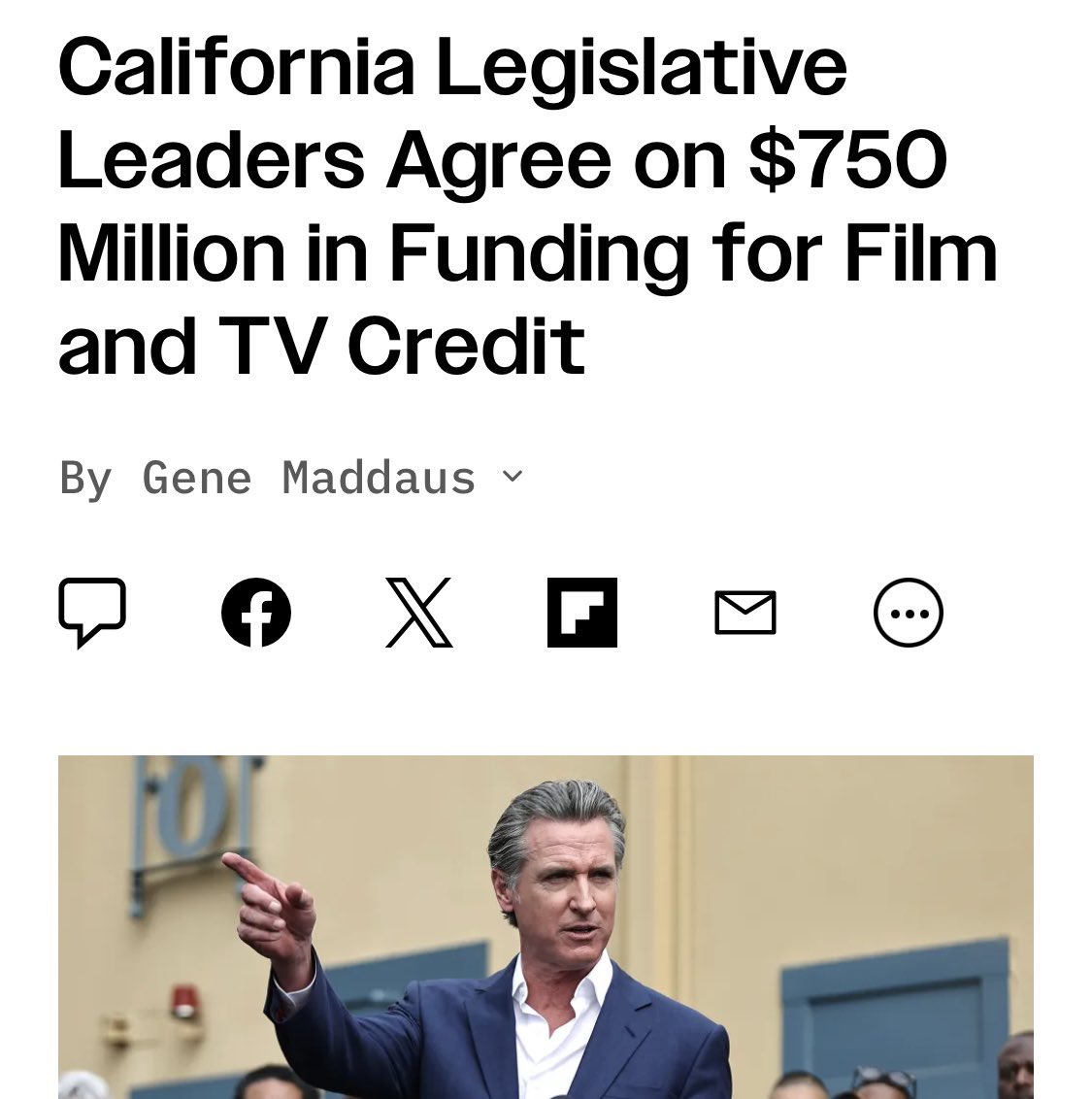 Senator Brian Dahle (@briandahleca) on Twitter photo I’m sure glad Newsom and Sacramento Democrats are looking out for their Hollywood buddies—meanwhile, everyday Californians are struggling and businesses are fleeing #CA. I’m sure glad Newsom and Sacramento Democrats are looking out for their Hollywood buddies—meanwhile, everyday Californians are struggling and businesses are fleeing #CA.