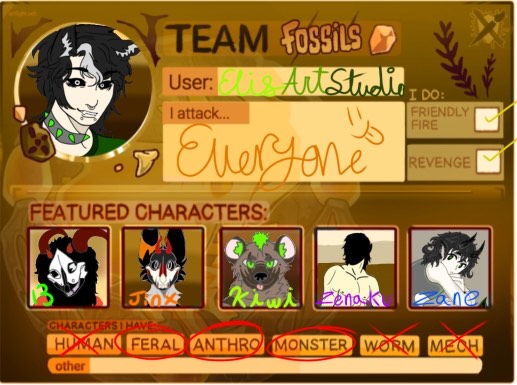 ZaneFires's tweet photo. Hey pups, artfight is around the corner and I have finished my character card. My at is Elisartstudio. I cant wait to have some fun fights. https://t.co/2tO4FgEE0H