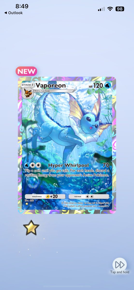 My best pulls from the new Pokémon TCG Pocket: #EeveeGrove set so far! 🔥💧⚡️☀️🌕🌿❄️💖

Thank you! #Gifted_by <a href="/Pokemon/">Pokémon</a>