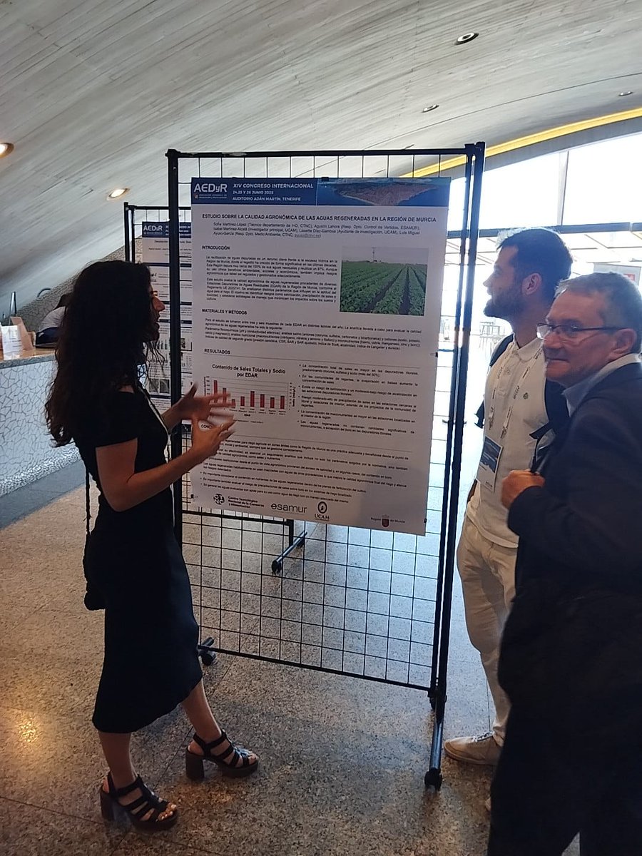CTCAlimentacion's tweet photo. 🌊 Distintos responsables y técnicos del área de Medio Ambiente del CTNC participan en el XIV Congreso Internacional de @AEDyR_es

📌 Presentamos, junto a @esamur_aguas , los avances del convenio de colaboración:
✅ 2 ponencias
✅ 3 artículos técnicos
✅ 1 póster https://t.co/IVbDbwSlus
