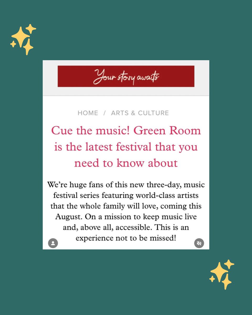 GRConcerts's tweet image. ✨ IN THE PRESS ✨

We’re thrilled to share that Green Room has been making headlines 📸!

We’re incredibly grateful for the spotlight and even more excited to welcome new and returning guests who have discovered us through the press 😊.

#tithebarn #lenham #greenroom