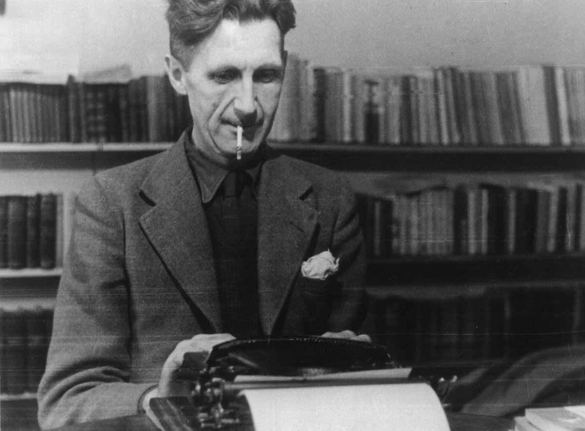 WriterMDs's tweet image. #Writing: "To see what is in front of one's nose needs a constant struggle." - George Orwell