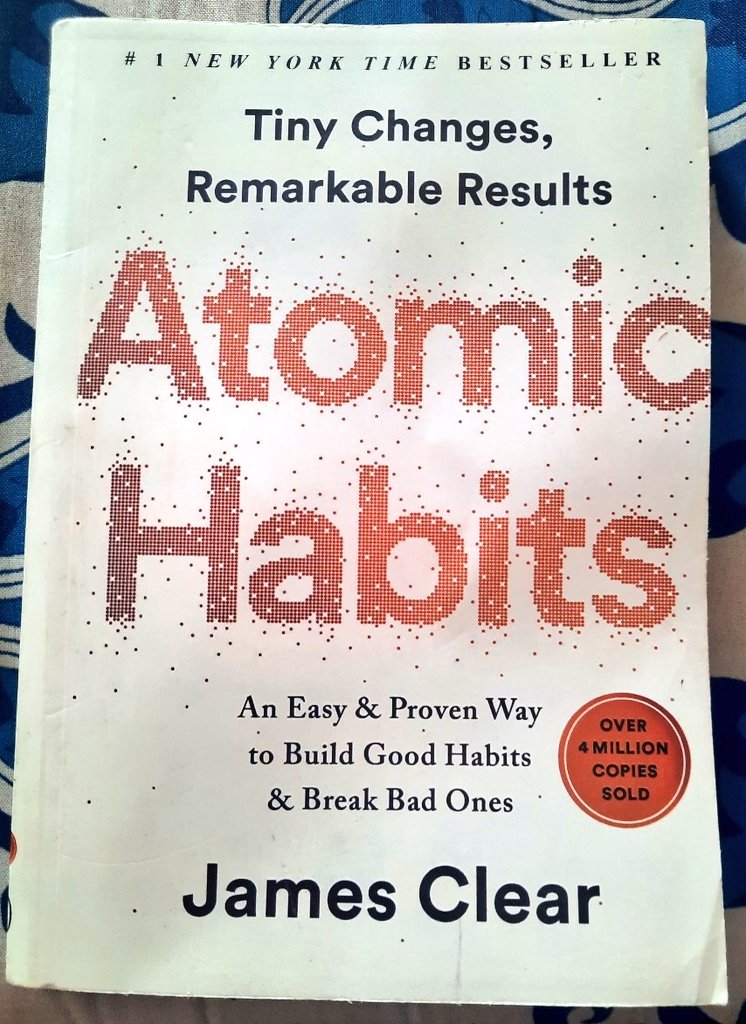 asifmohd01's tweet image. Birthday gift goals! Still grateful for my friend's #R_Khattak👫 thoughtful gift - 'Atomic Habits'! Wishing to build better habits and crush goals in life 💪📚
#2K23
#AWKUM
#AtomicHabits #BirthdayVibes #PersonalGrowth
