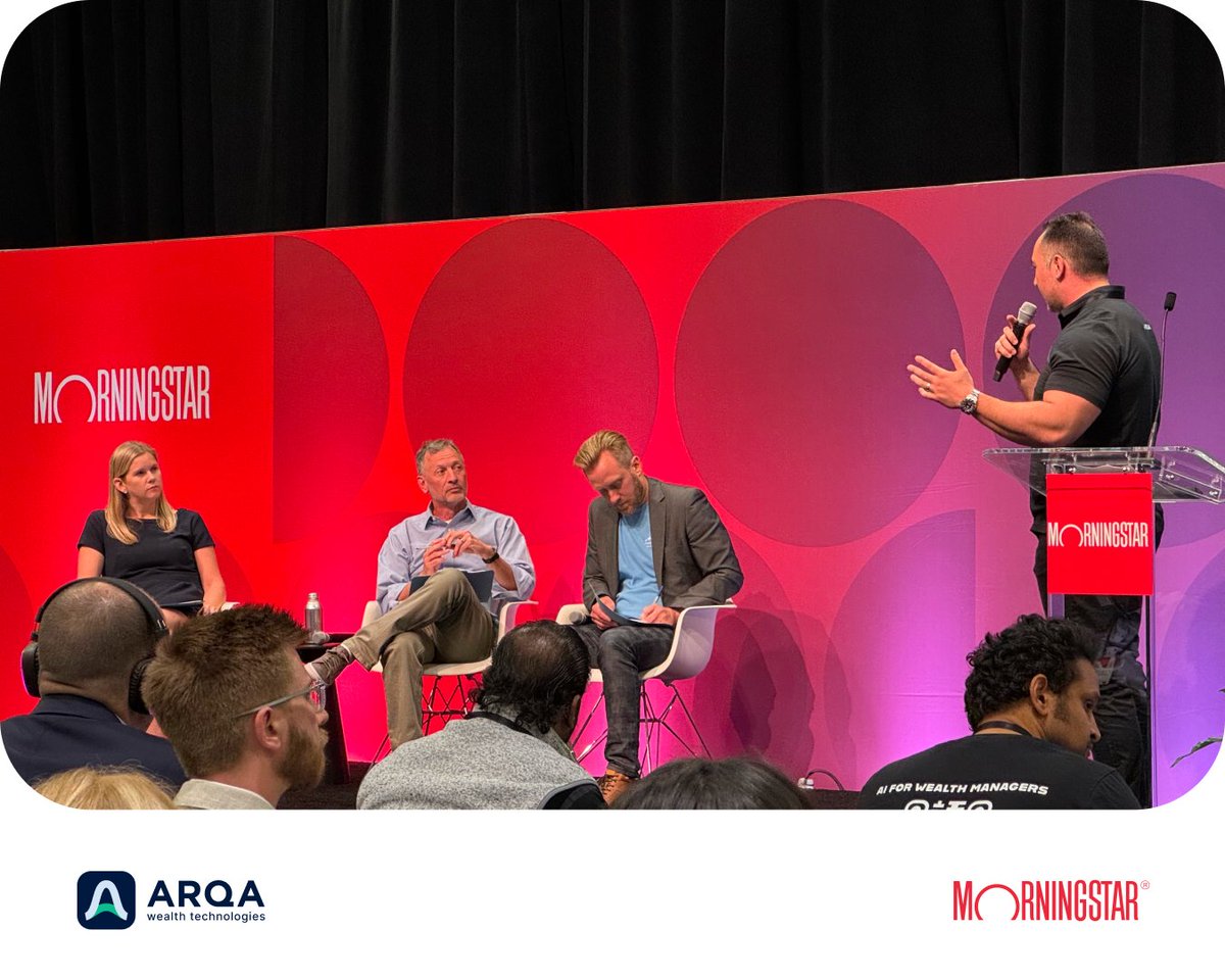ARQA (@arqa_ai) on Twitter photo Our co-founders, <a href="/haik_sahakyan/">Haik Sahakyan 🇦🇲 🇺🇸</a> and Pete DiLorenzo, had a great time at the #MICUS, sharing how <a href="/ARQA_AI/">ARQA</a> helps advisors work smarter and faster with #AI-native tools and real-time insights.
Big thanks to <a href="/MorningstarInc/">Morningstar, Inc.</a> for the opportunity. It was a pleasure reconnecting with Our co-founders, <a href="/haik_sahakyan/">Haik Sahakyan 🇦🇲 🇺🇸</a> and Pete DiLorenzo, had a great time at the #MICUS, sharing how <a href="/ARQA_AI/">ARQA</a> helps advisors work smarter and faster with #AI-native tools and real-time insights.
Big thanks to <a href="/MorningstarInc/">Morningstar, Inc.</a> for the opportunity. It was a pleasure reconnecting with